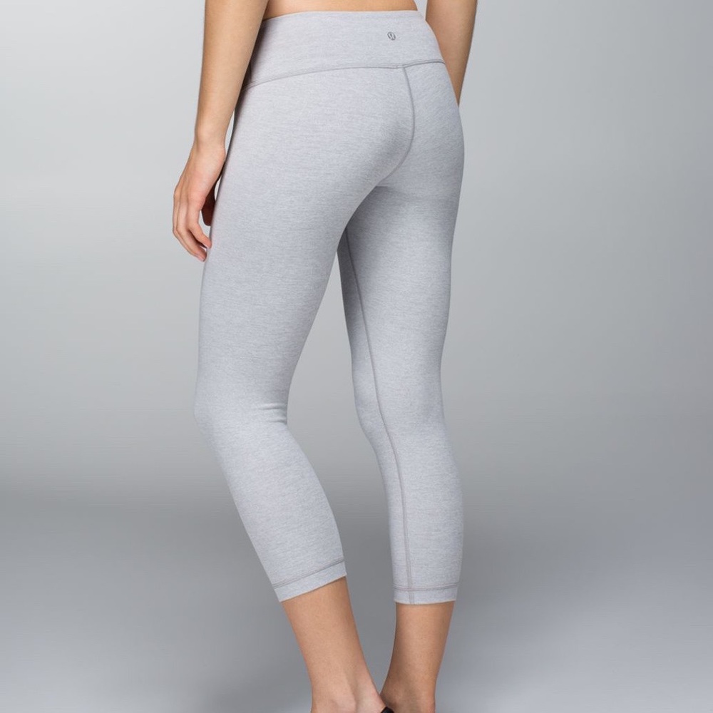 Lululemon Wunder Under Grey Leggings
